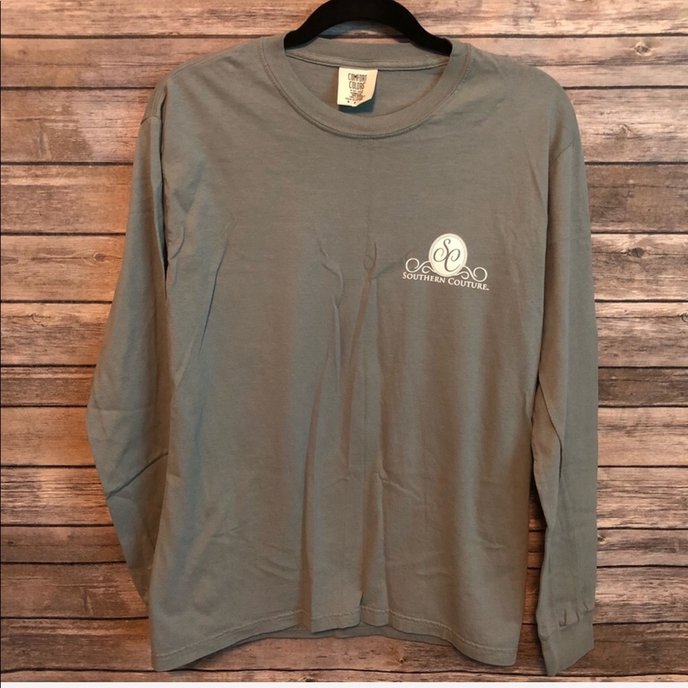 NWOT Southern Couture long sleeve Christmas tee - Picture 5 of 6